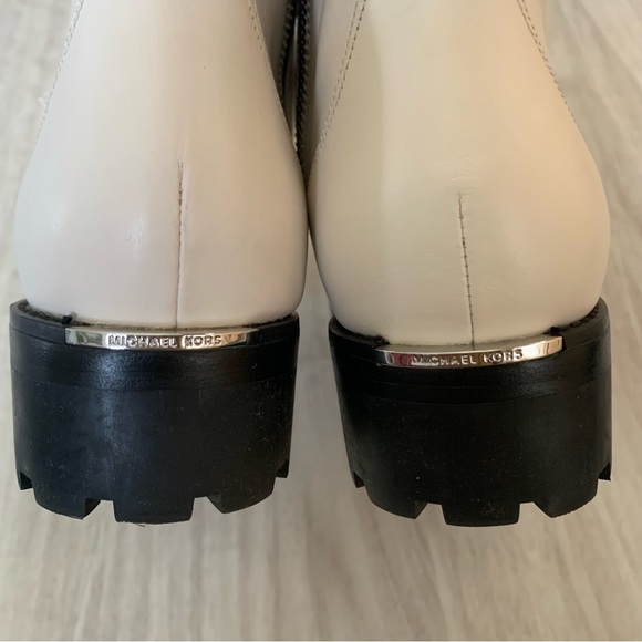 Michael Kors Leather Bastian Ankle Boots - Picture 10 of 12